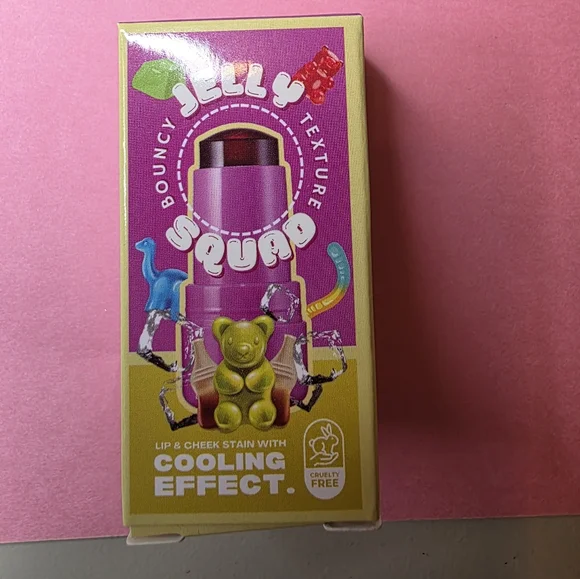 Jelly Squad Lip & Cheek Stain - Grumpy Pink - Picture 3 of 5